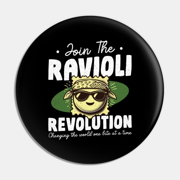 Ravioli Revolution Pin by Depot33