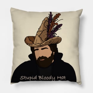 Laszlo's witch skin hat Pillow