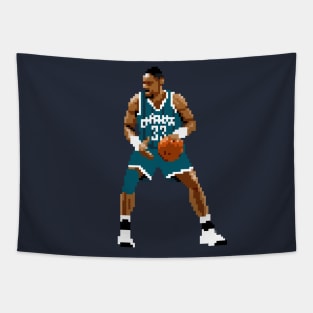 Alonzo Mourning Pixel Post Tapestry