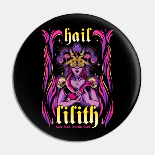 HAIL LILITH - Dark version Pin