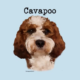 Red Cavapoo Dog T-Shirt