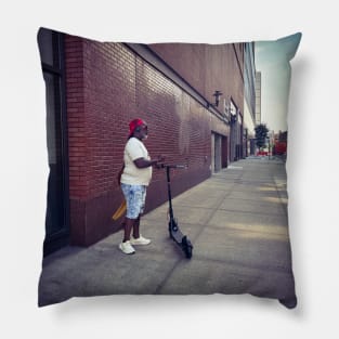 Malcom X Boulevard Harlem Manhattan NYC Pillow