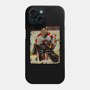 Dwayne Roloson, 1997 in Calgary Flames (70 GP) Phone Case