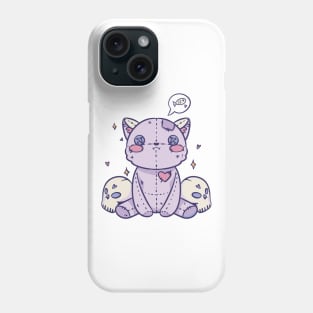 Mystic Feline Fantasy Phone Case