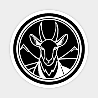 Good Ol Antelope Patch with White Outline - If you used to be a Antelope, a Good Old Antelope too, you'll find the bestseller critter patch design perfect. Magnet