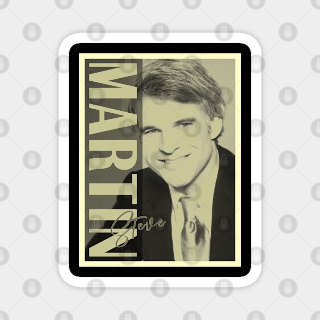 Smooth Details - Steve Martin Magnet by Gainy Rainy