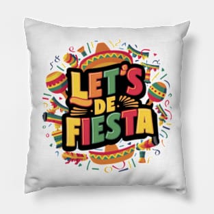 Fiesta Cinco De Mayo Party Mexican Men Women Pillow