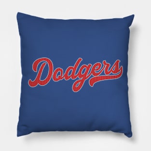 Dodgers Embroided Pillow