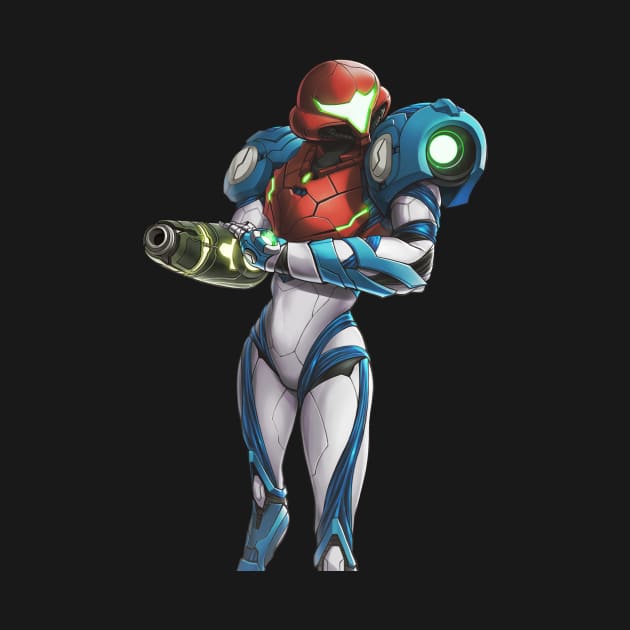 Samus (Metroid Dread) by hybridmink