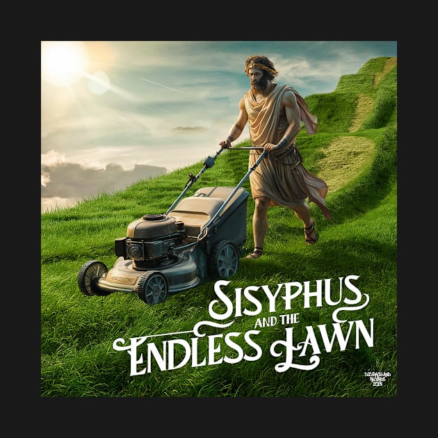 Sisyphus and the Endless Lawn by Dizgraceland