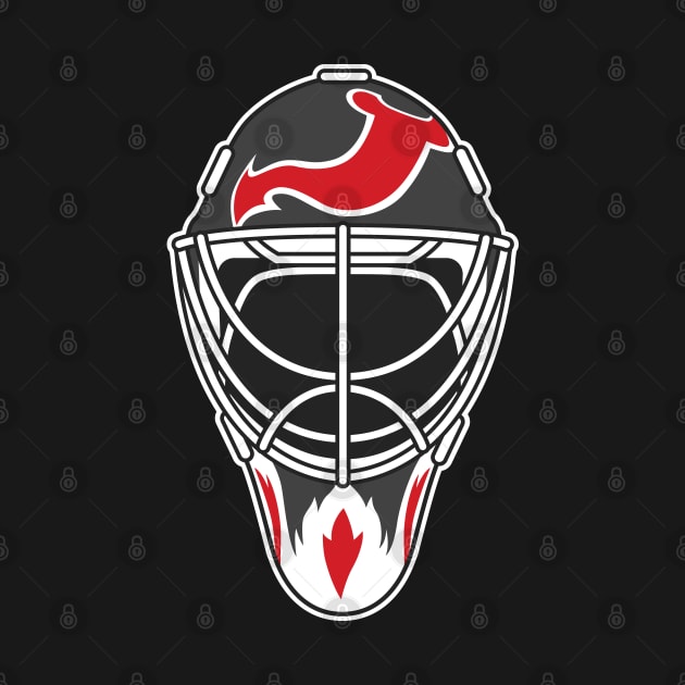 Martin Brodeur New Jersey Goalie Mask by Carl Cordes