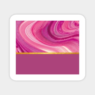 Beautiful purple paint composition Magnet