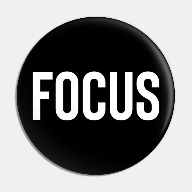 Focus Pin by smashyourfitnessgoals