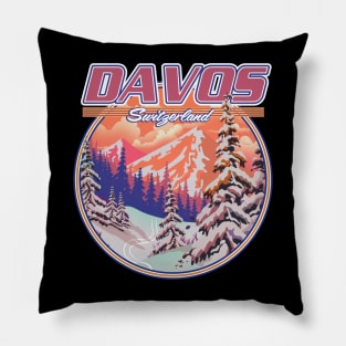 Davos Switzerland Pillow