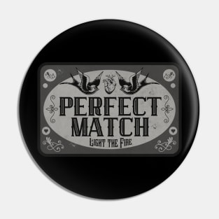 Perfect Matchbox BW Pin