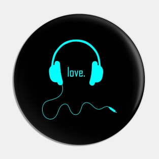 Love Music Pin