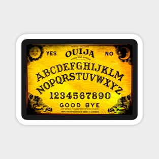 Ouija Board Yellow Magnet