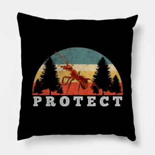 P R O T E C T (Ant Colony) Pillow