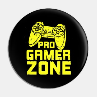 Pro Gamer Gaming Controller Gift Pin