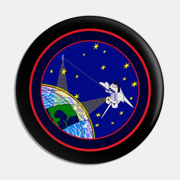 Black Panther Art - NASA Space Badge 141 Pin by The Black Panther