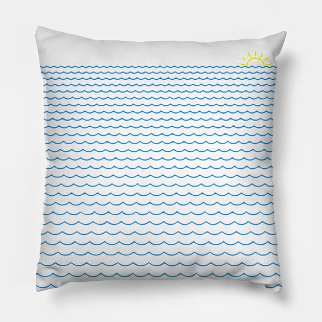 SeaSun Pillow by ruifaria