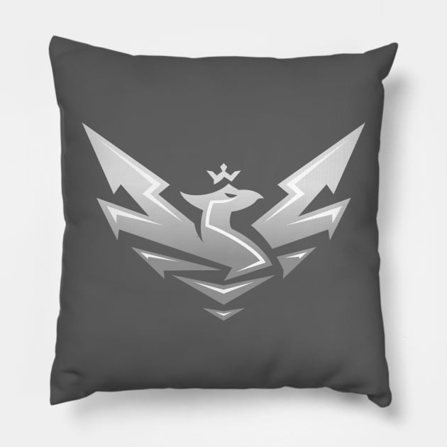 Fire Chrome Pillow by Pydrex