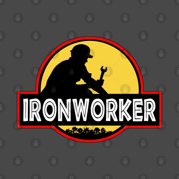 Ironworker Jurassic Park Parody Logo by Creative Designs Canada