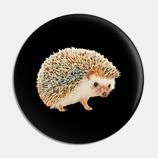 Hedgehog - Woodland Themed Kids Room, Funny Gifts For Forester, Cute Anima Pin