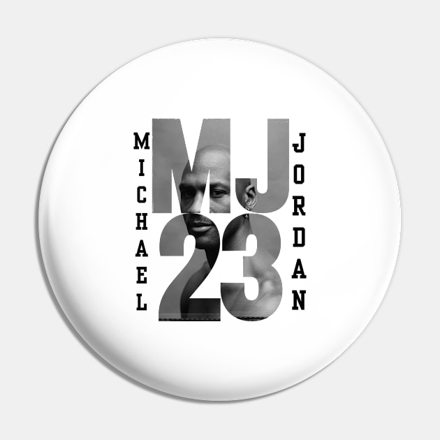 Michael Jordan MJ23 Pin by Grade Design