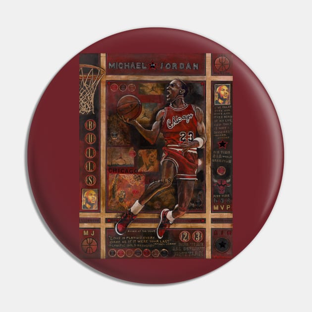 Michael Jordan Pin by Raybomusic01