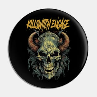 KILLSWITCH ENGAGE MERCH VTG Pin