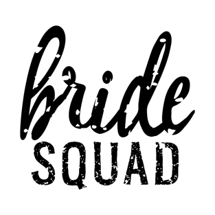 Bride Squad  - San Valentines Wedding T-Shirt