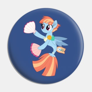 Windy Whistles seapony Pin