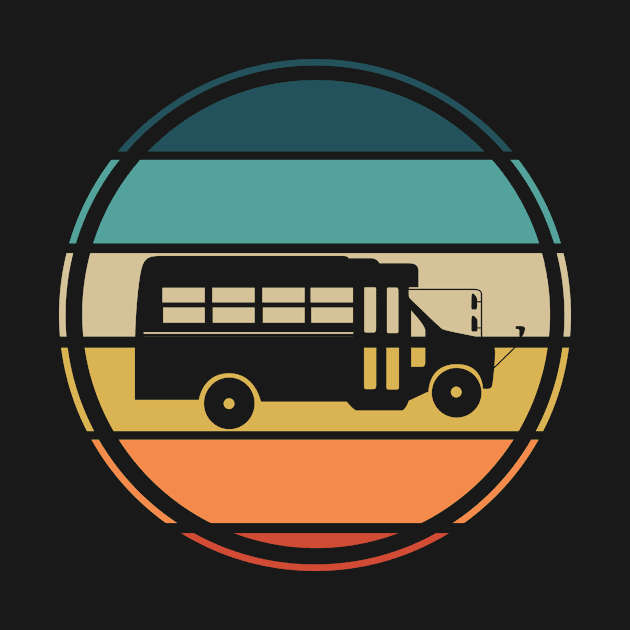 Vintage Camping Bus Design for a  Skoolie Owner by ErdnussbutterToast