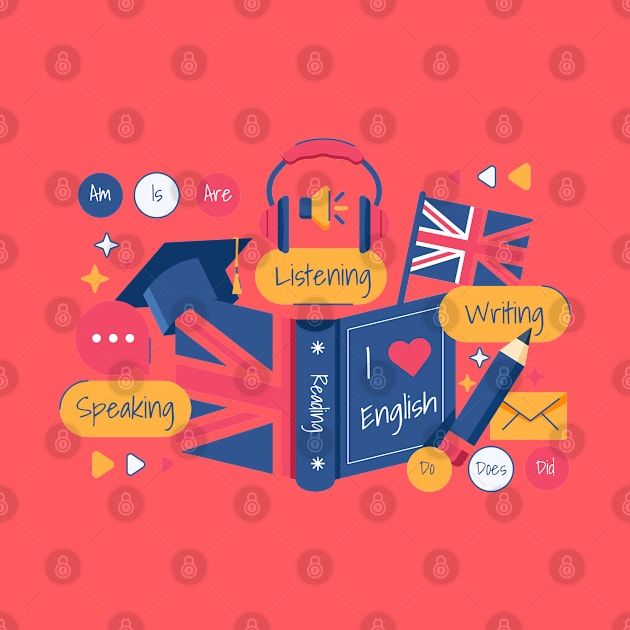 Learning English Concept by Mako Design 