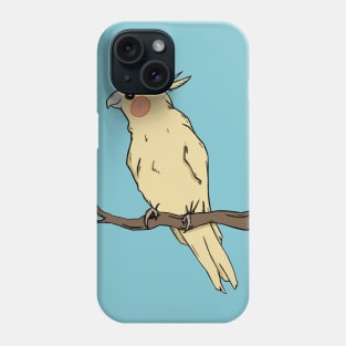 Perched Cockatiel Phone Case