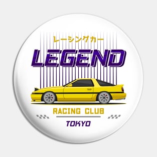 Midnight Racer Yellow MK3 A70 JDM Pin