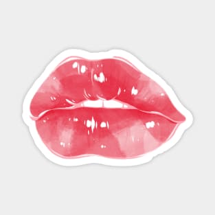 Red Lips Magnet