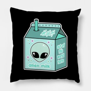 Alien Milk | Kawaii Milk | Creepy Cute Pillow