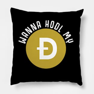 Dogecoin Cryptocurrency Hodl My D Pillow