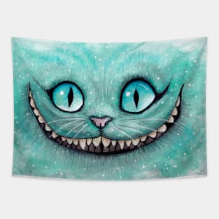 Cheshire Cat - Drawing - Dibujados Tapestry