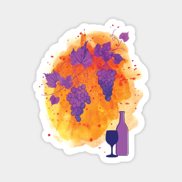 Wine Magnet by SWON Design