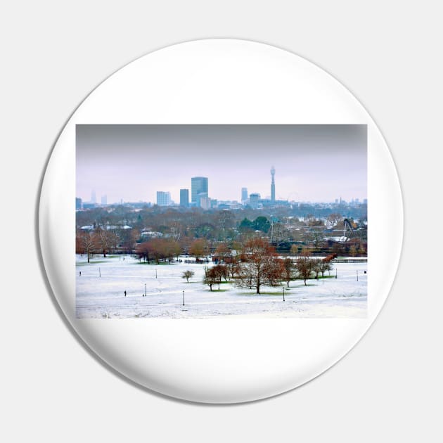 London Skyline Cityscape Primrose Hill Pin by AndyEvansPhotos