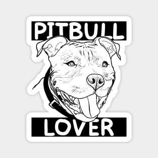 Pitbull lover Magnet