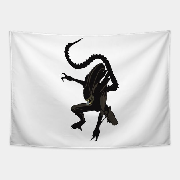 Xenomorph Tapestry by FutureSpaceDesigns