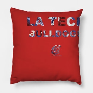 LA Tech Bulldogs Pillow