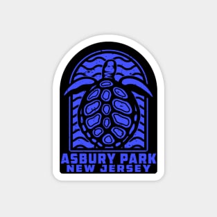 Asbury Park Beach New Jersey Sea Turtle NJ Magnet