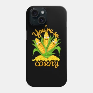 Vegetable Pun You're so Corny Phone Case