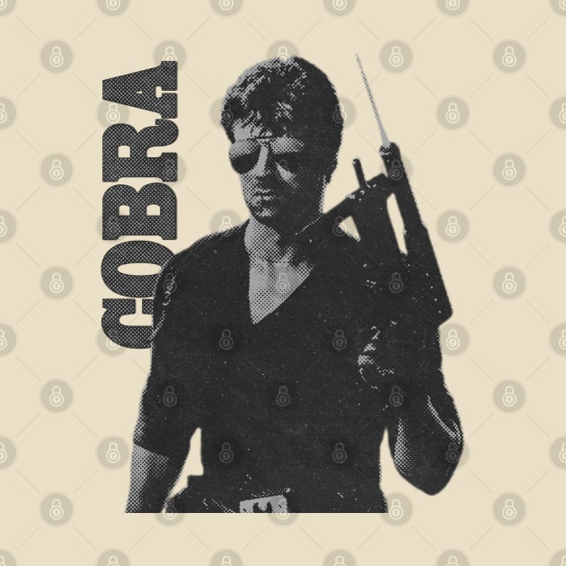 Cobra | Retro poster by Nana On Here