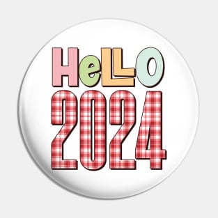 Hello 2024 Pin